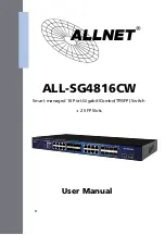 Preview for 1 page of Allnet ALL-SG4816CW User Manual