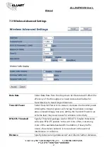 Предварительный просмотр 50 страницы Allnet ALL-WAP0558N User Manual