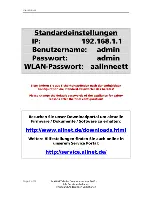 Предварительный просмотр 2 страницы Allnet ALL-WR0500AC User Manual