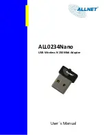 Allnet ALL0234Nano User Manual preview