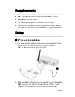 Preview for 2 page of Allnet ALL02761 Quick Install Manual