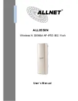 Preview for 1 page of Allnet ALL0558N User Manual