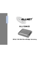 Allnet ALL126AS3 User Manual предпросмотр