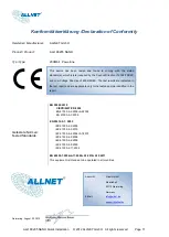 Предварительный просмотр 11 страницы Allnet ALL168205NANO Quick Installation Manual