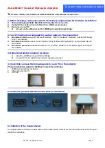 Preview for 4 page of Allnet ALL168207 Quick Setup Manual