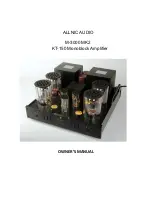 Preview for 1 page of ALLNIC AUDIO KT-150 Owner'S Manual