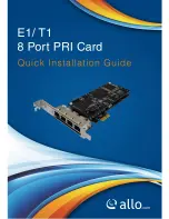 Allo.com 2aCP8e series Quick Installation Manual preview