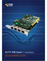 Allo.com 2nd Gen E1/T1/J1 Quick Installation Manual preview