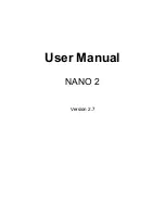 Предварительный просмотр 2 страницы Allo.com Nano 2 User Manual