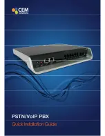 Preview for 1 page of Allo.com PSTN / VoIP PBX Quick Installation Manual