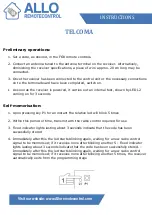 Preview for 1 page of Allo RemoteControl TELCOMA Instructions