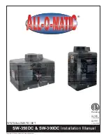 ALLOMATIC SW-300DC Installation Manual preview