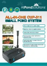 AllPondSolutions CUP-311 Manual preview