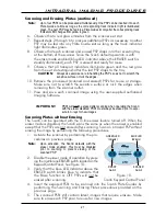 Preview for 21 page of Allpro ScanX Duo DVM Instruction Manual