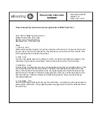 Preview for 2 page of Allseating RAINBOW Disassembly Instructions