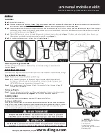 Preview for 2 page of ALLSOP Clingo Universal Mobile Neklit Quick Start Manual