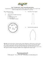 ALLSOP Soji Stella Globe Instruction Set preview