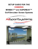 AllSportSystems HANGING MINIBAY Setup Manual preview