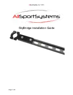 Предварительный просмотр 1 страницы AllSportSystems SkyBridge Installation Manual