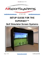 AllSportSystems SUPERBAY 10W Setup Manual preview