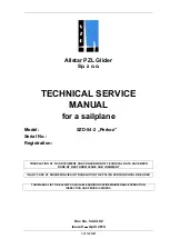 Предварительный просмотр 1 страницы Allstar PZL Glider SZD-54-2 Perkoz Technical & Service Manual