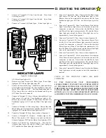 Предварительный просмотр 21 страницы Allstar ANSI/UL 325 Installation And Owner'S Manual