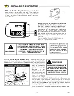 Предварительный просмотр 10 страницы Allstar LT 50 Installation And Owner'S Manual