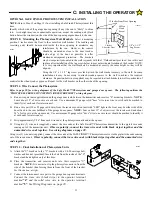 Предварительный просмотр 11 страницы Allstar LT 50 Installation And Owner'S Manual