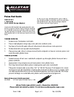 Allstar Paint Sprayer User Manual preview