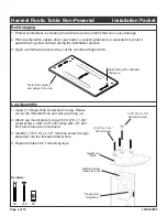 Предварительный просмотр 4 страницы Allsteel Harvest Rustic Seated Height Table Installation Instructions Manual