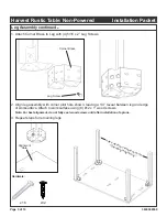 Предварительный просмотр 5 страницы Allsteel Harvest Rustic Seated Height Table Installation Instructions Manual