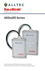 ALLTEC DynaShield ADS 2F Series User Manual And Installation Instruction preview
