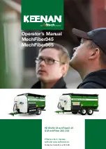 Alltech KEENAN MechFiber345 Operator'S Manual preview