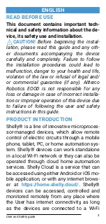 Preview for 3 page of Allterco Robotics Shelly Motion 2 General User And Safety Manual