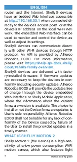 Preview for 4 page of Allterco Robotics Shelly Motion 2 General User And Safety Manual