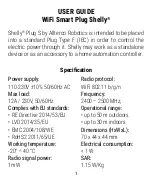 Preview for 2 page of Allterco Robotics Shelly Plug S User Manual