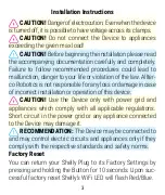 Preview for 4 page of Allterco Robotics Shelly Plug S User Manual