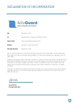 Preview for 25 page of AlluGuard AG55 Operating, Maintenance, Servicing And Installation Manual