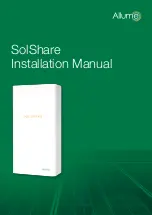 Allume SolShare 100 Installation Manual preview