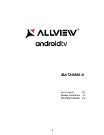 Allview 58ATA6000-U User Manual preview