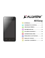 Предварительный просмотр 1 страницы Allview A5 EASY User Manual