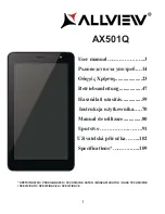 Preview for 1 page of Allview AX501Q User Manual