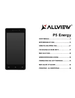 Preview for 1 page of Allview P5 Energy User Manual