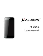 Allview P5 QUAD User Manual предпросмотр