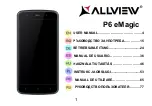 Allview P6 eMagic User Manual preview