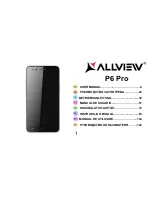 Allview P6 Pro User Manual preview