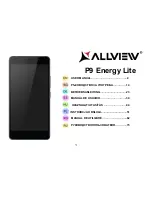 Preview for 1 page of Allview P9 Energy Lite User Manual