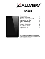 Preview for 1 page of Allview Viva AX502 User Manual