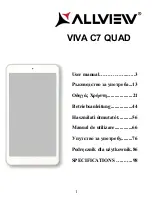 Allview VIVA C7 QUAD User Manual preview