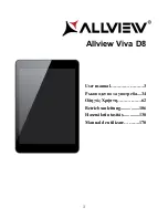 Preview for 1 page of Allview Viva D8 User Manual